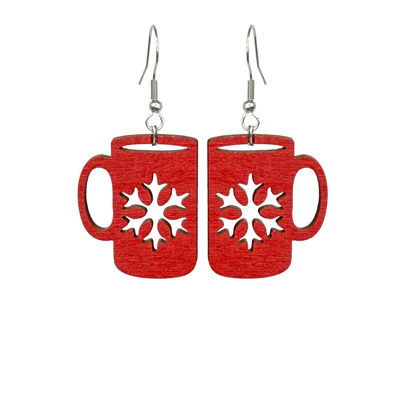kuppi kuumaa korvakorut – käsintehdyt, talven lämpöä ja kotoisuutta – handmade cozy earrings, warm winter vibes, Finland byMinta