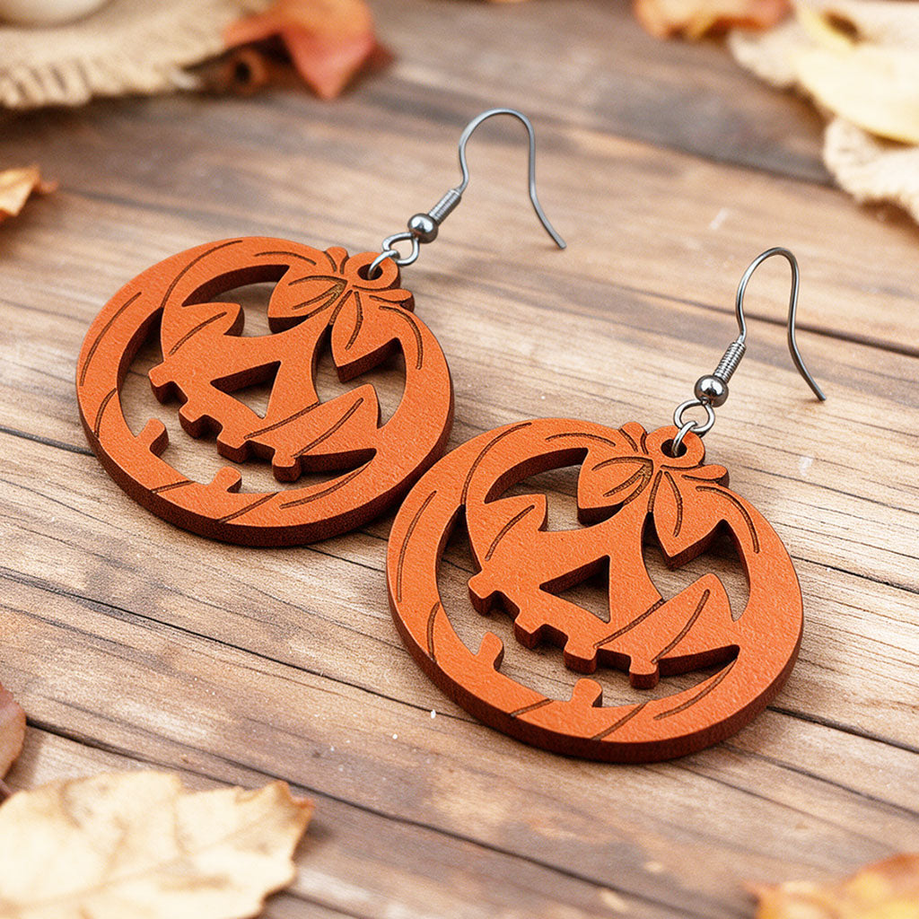 Pumpkin Earrings