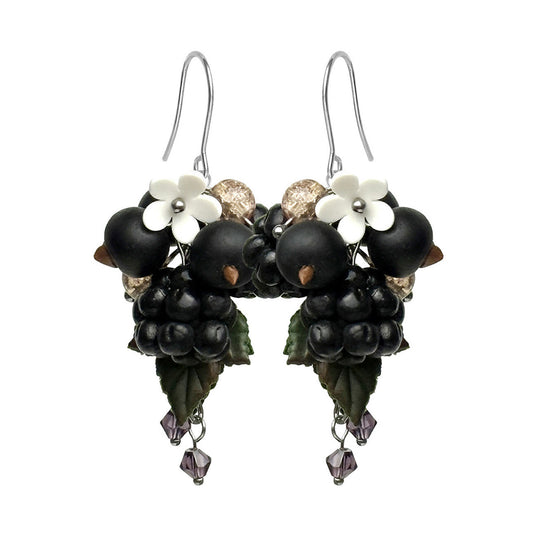 Marjasato korvakorut – käsintehdyt marjakorut Suomesta, handmade berry earrings
