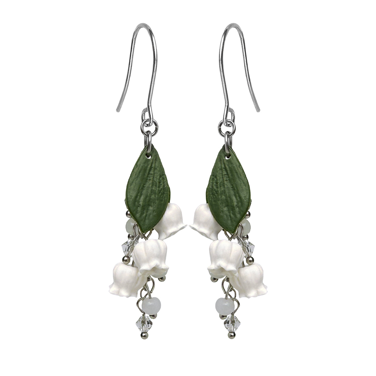 metsänkielo korvakorut handmade flower earrings Finland